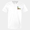 V-Neck Heavy Cotton 100% T-Shirt Thumbnail
