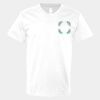 V-Neck Heavy Cotton 100% T-Shirt Thumbnail