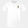 V-Neck Heavy Cotton 100% T-Shirt Thumbnail