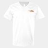 V-Neck Heavy Cotton 100% T-Shirt Thumbnail