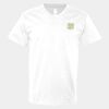 V-Neck Heavy Cotton 100% T-Shirt Thumbnail