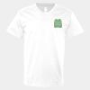 V-Neck Heavy Cotton 100% T-Shirt Thumbnail