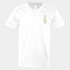 V-Neck Heavy Cotton 100% T-Shirt Thumbnail