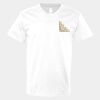V-Neck Heavy Cotton 100% T-Shirt Thumbnail