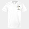V-Neck Heavy Cotton 100% T-Shirt Thumbnail