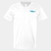 V-Neck Heavy Cotton 100% T-Shirt Thumbnail