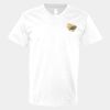 V-Neck Heavy Cotton 100% T-Shirt Thumbnail