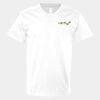 V-Neck Heavy Cotton 100% T-Shirt Thumbnail