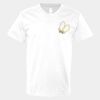V-Neck Heavy Cotton 100% T-Shirt Thumbnail