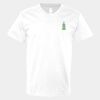 V-Neck Heavy Cotton 100% T-Shirt Thumbnail