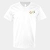 V-Neck Heavy Cotton 100% T-Shirt Thumbnail