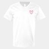 V-Neck Heavy Cotton 100% T-Shirt Thumbnail