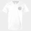V-Neck Heavy Cotton 100% T-Shirt Thumbnail