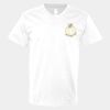 V-Neck Heavy Cotton 100% T-Shirt Thumbnail