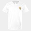 V-Neck Heavy Cotton 100% T-Shirt Thumbnail