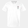 V-Neck Heavy Cotton 100% T-Shirt Thumbnail