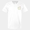 V-Neck Heavy Cotton 100% T-Shirt Thumbnail