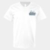 V-Neck Heavy Cotton 100% T-Shirt Thumbnail