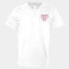 V-Neck Heavy Cotton 100% T-Shirt Thumbnail