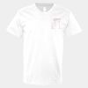 V-Neck Heavy Cotton 100% T-Shirt Thumbnail