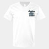 V-Neck Heavy Cotton 100% T-Shirt Thumbnail
