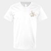 V-Neck Heavy Cotton 100% T-Shirt Thumbnail