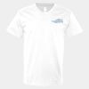 V-Neck Heavy Cotton 100% T-Shirt Thumbnail