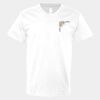 V-Neck Heavy Cotton 100% T-Shirt Thumbnail