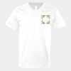 V-Neck Heavy Cotton 100% T-Shirt Thumbnail