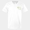 V-Neck Heavy Cotton 100% T-Shirt Thumbnail