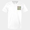 V-Neck Heavy Cotton 100% T-Shirt Thumbnail