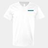 V-Neck Heavy Cotton 100% T-Shirt Thumbnail