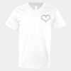 V-Neck Heavy Cotton 100% T-Shirt Thumbnail