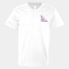 V-Neck Heavy Cotton 100% T-Shirt Thumbnail