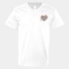 V-Neck Heavy Cotton 100% T-Shirt Thumbnail