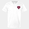 V-Neck Heavy Cotton 100% T-Shirt Thumbnail