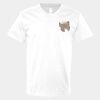 V-Neck Heavy Cotton 100% T-Shirt Thumbnail