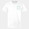 V-Neck Heavy Cotton 100% T-Shirt Thumbnail