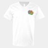 V-Neck Heavy Cotton 100% T-Shirt Thumbnail