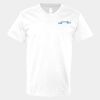 V-Neck Heavy Cotton 100% T-Shirt Thumbnail