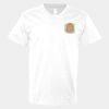 V-Neck Heavy Cotton 100% T-Shirt Thumbnail