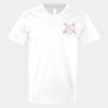 V-Neck Heavy Cotton 100% T-Shirt Thumbnail