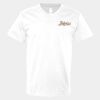 V-Neck Heavy Cotton 100% T-Shirt Thumbnail