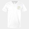 V-Neck Heavy Cotton 100% T-Shirt Thumbnail