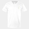 V-Neck Heavy Cotton 100% T-Shirt Thumbnail