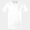 V-Neck Heavy Cotton 100% T-Shirt Thumbnail