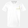 V-Neck Heavy Cotton 100% T-Shirt Thumbnail