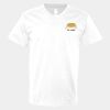V-Neck Heavy Cotton 100% T-Shirt Thumbnail