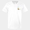 V-Neck Heavy Cotton 100% T-Shirt Thumbnail