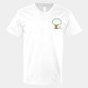 V-Neck Heavy Cotton 100% T-Shirt Thumbnail